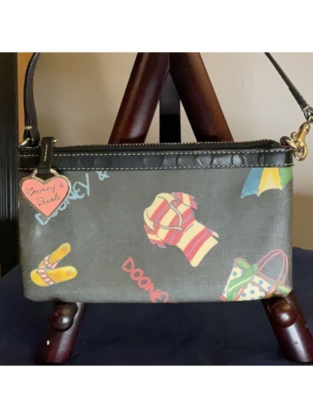 Dooney & Bourke Large Slim Wristlet - Picture 2 of 7